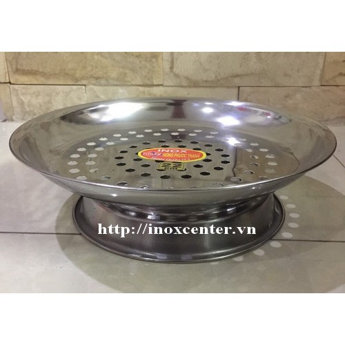 [HCM] Vỉ Nướng Có Tráng Men Chống Dính Dùng Cho Bếp Gas, Bếp Cồn, Bếp Hồng Ngoại... Thiết Kế Rảnh Có Khay Thoát Hứng Dầu Mỡ Tiện Lợi - BÁCH HÓA NAHUY