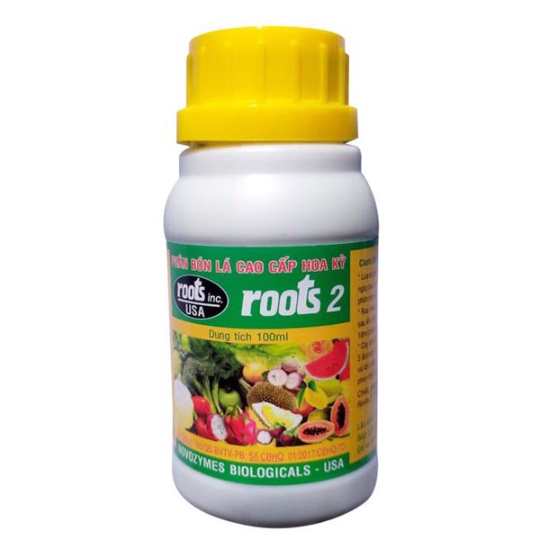 Phân bón lá cao cấp Root 2 - Chai 100ml kích thích ra rễ cực mạnh