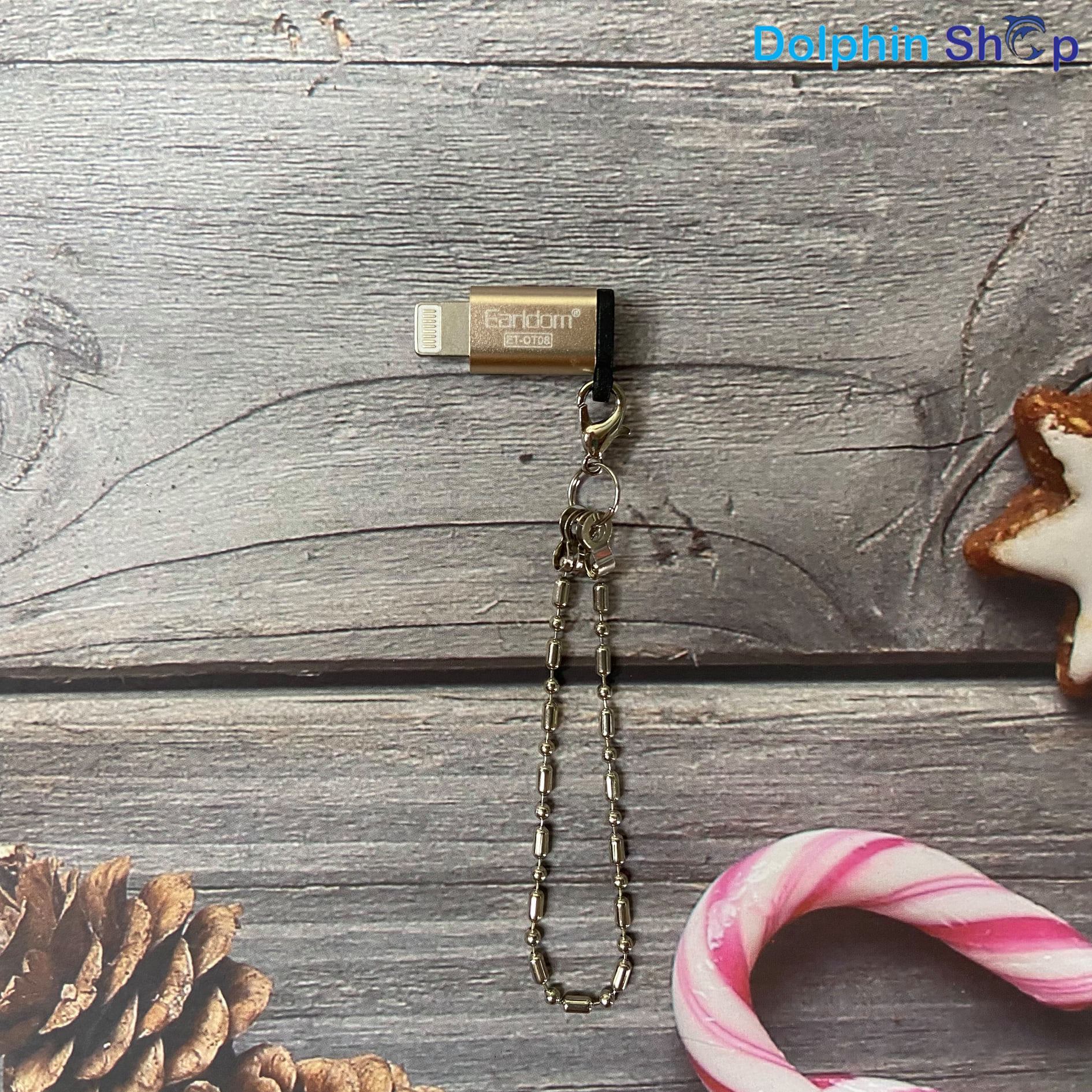 Jack Chuyển Micro Usb sang Lightning Earldom OT08
