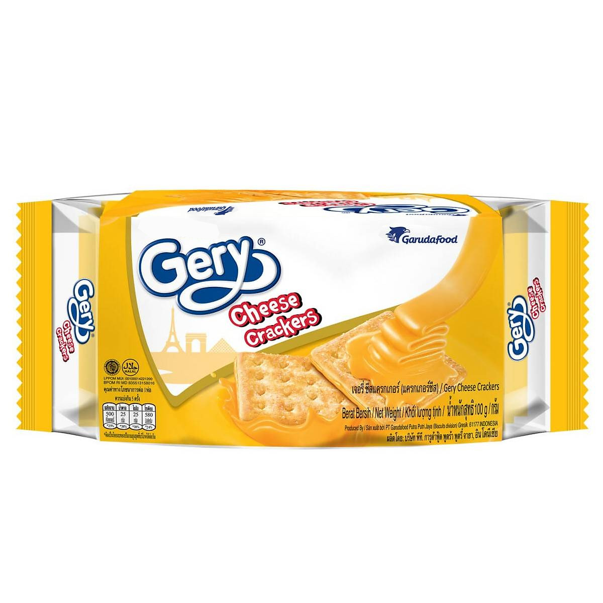 Bánh Quy Phô Mai Gery Cheese Crackers