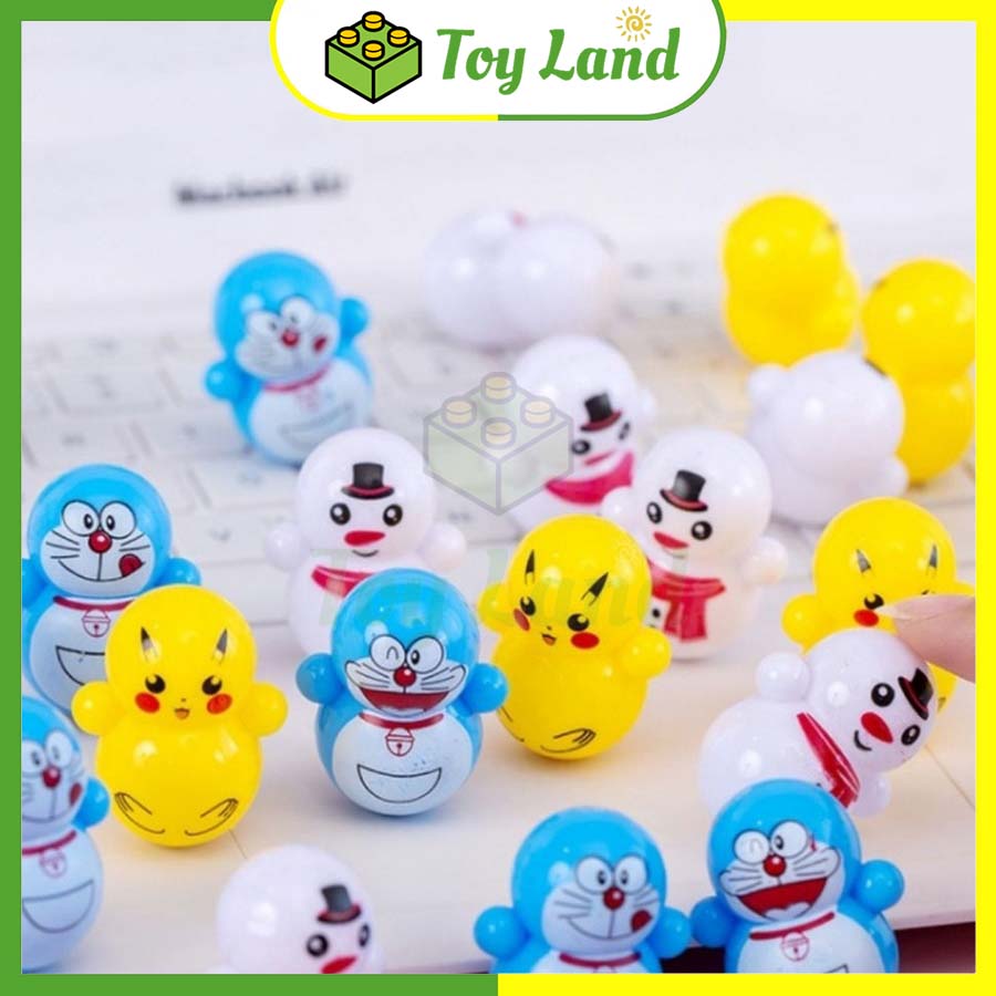 Đồ Chơi Lật Đật Mini Doraemon Phi Hành Gia Hello Kitty Cho Bé Cute Dễ Thương