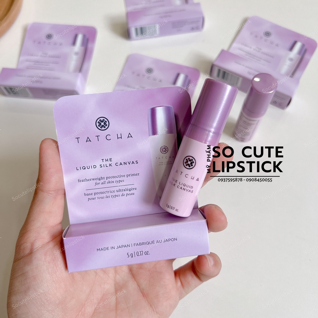 Kem lót Tatcha The Liquid Silk Canvas 5gr