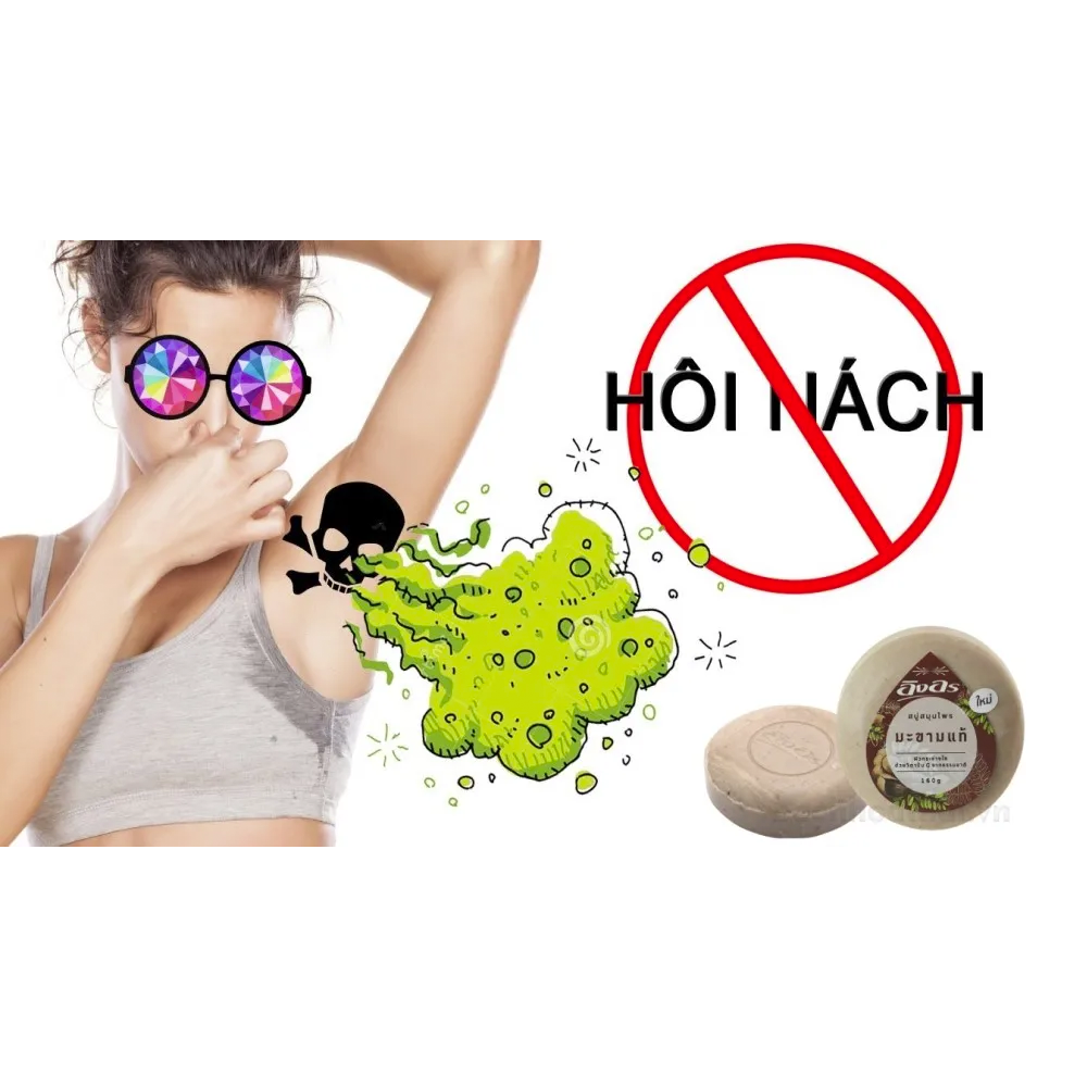 Xà phòng me khử mùi hôi nách