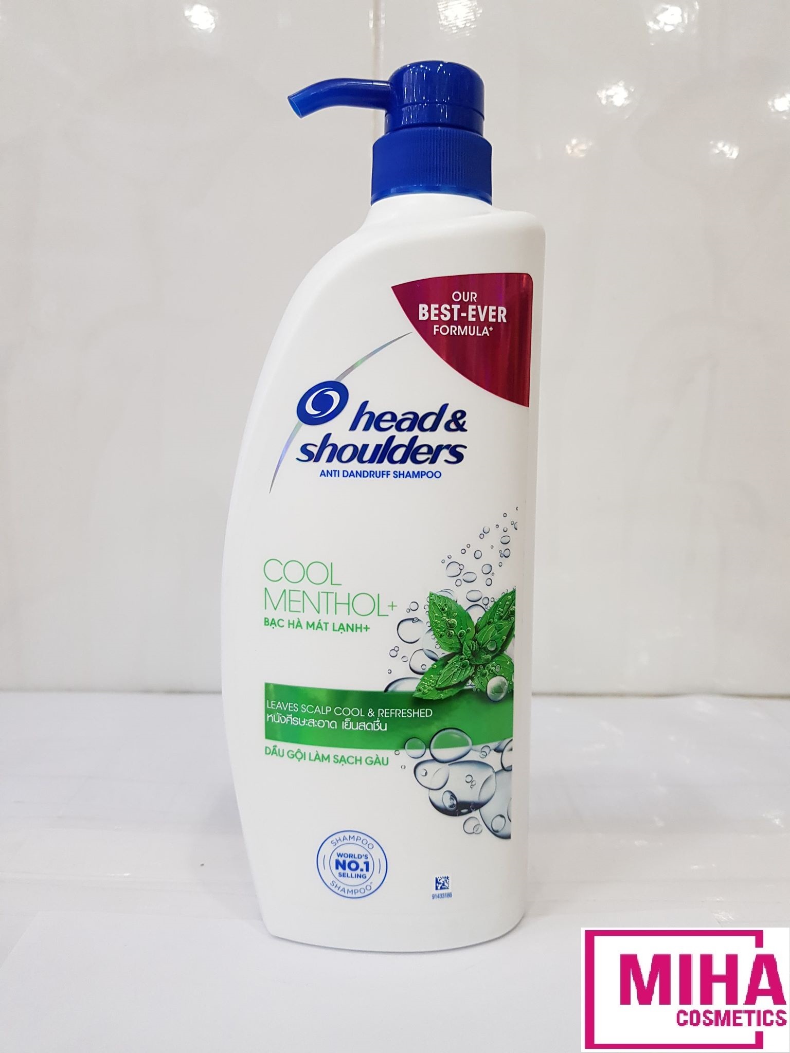 Dầu Gội Head & Shoulders Bạc Hà Sạch Gàu 850ml