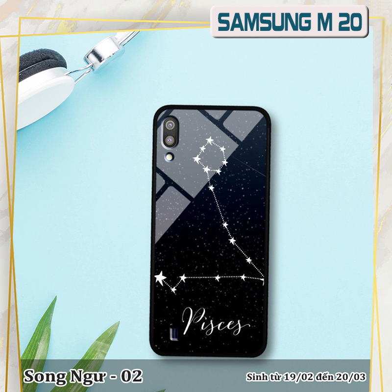 Ốp kính SAMSUNG M30 in cung hoàng đạo