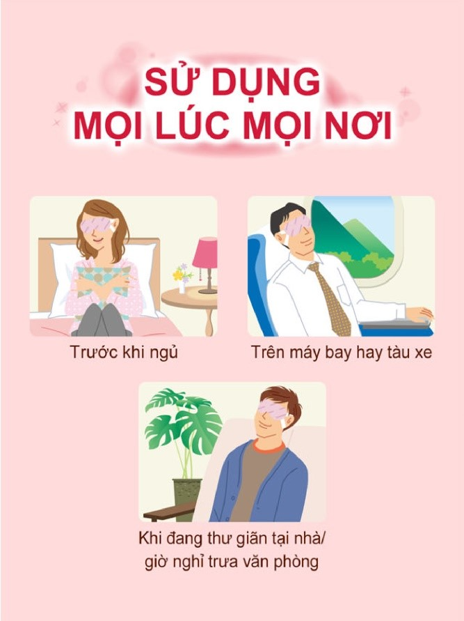 Mặt Nạ Xông Hơi Mắt MegRhythm (5 Miếng)