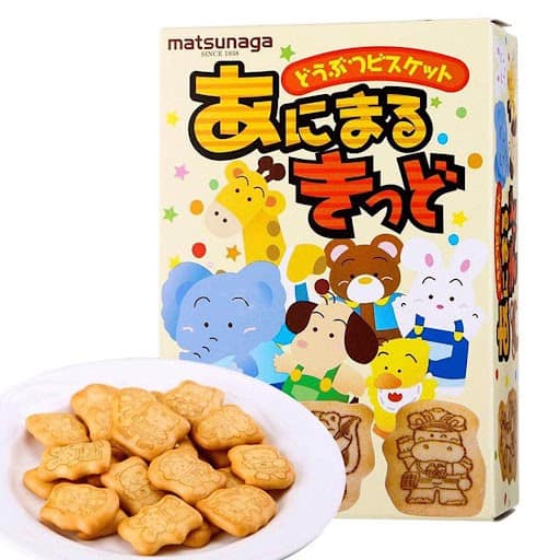 Bánh ăn dặm hình thú Matsunaga