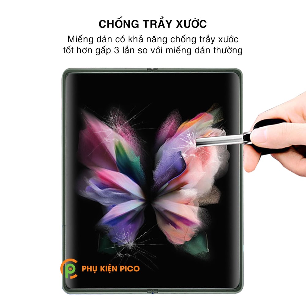 Dán màn hình Samsung Galaxy Z Fold 4 / Z Fold 3 / Z Fold 2 full màn hình chính dẻo trong suốt - Dán dẻo Samsung Galaxy Z Fold 4 5G / Z Fold 5 5G