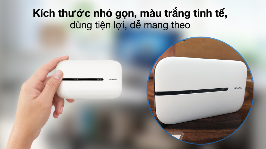 Bộ Phát Wifi Di Động 4G / 5G LTE 150Mbps LTE E5576S Huawei, Pin Dung Lượng 1500 Mah Cho 6 Tiếng Sử Dụng Liên Tục, Hỗ Trợ Công Nghệ 4G / 5G LTE Cho Tốc Độ Wifi 150 Mbps Truy Cập Nhanh Chóng