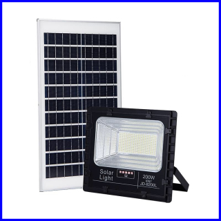 Đèn pha năng lượng mặt trời 200W NLMT JD8200L siêu sáng chống nước giá rẻ thumbnail