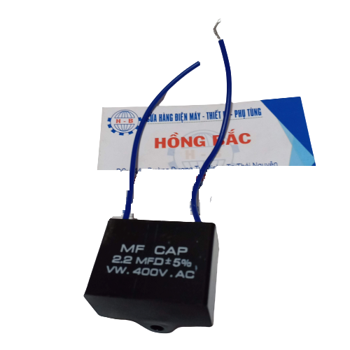 10 tụ điện 2.2 mf 400vac - tụ quạt điện