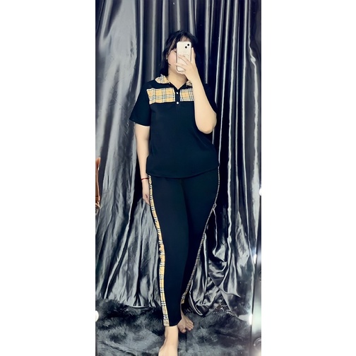 Bộ Mặc Nhà Bigsize 67Kg-95Kg( Sét Trụ Quần Dài)
