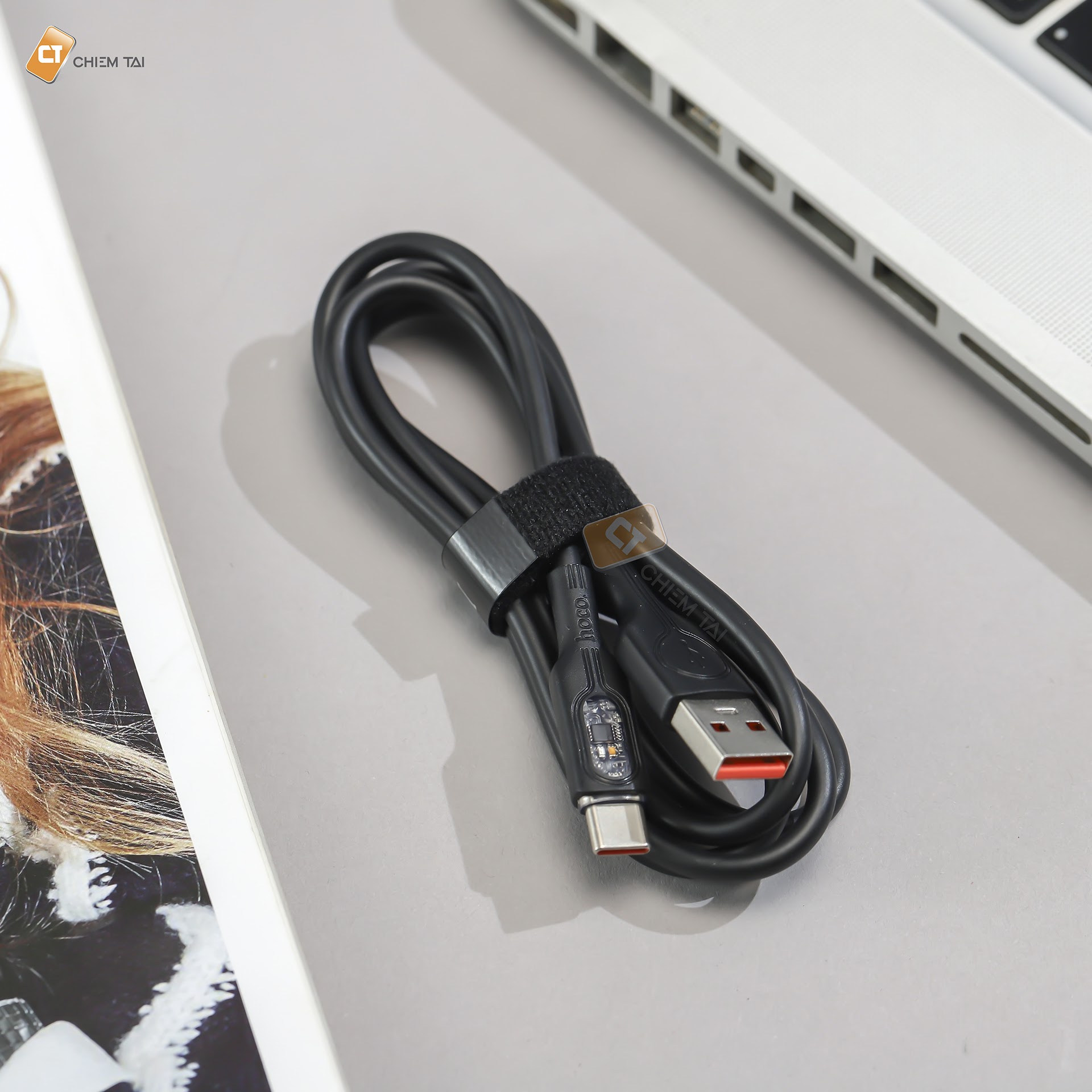 Cáp sạc nhanh tự ngắt Hoco U120 1.2m