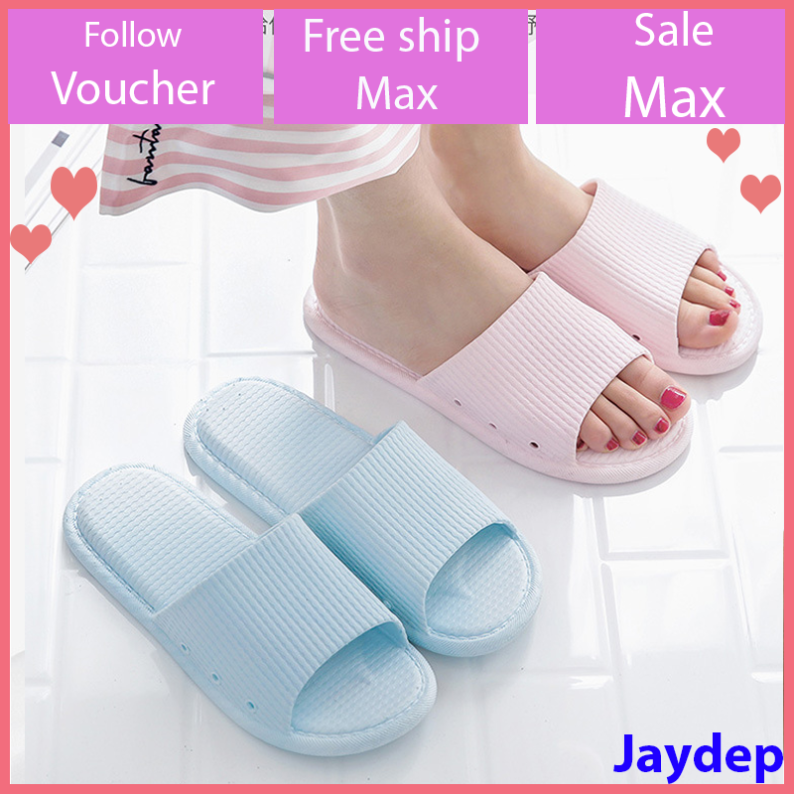 Dép đi trong nhà Dép quai ngang chống trơn trượt, size 36 đến 45 nhiều màu V167 nữ giá rẻ