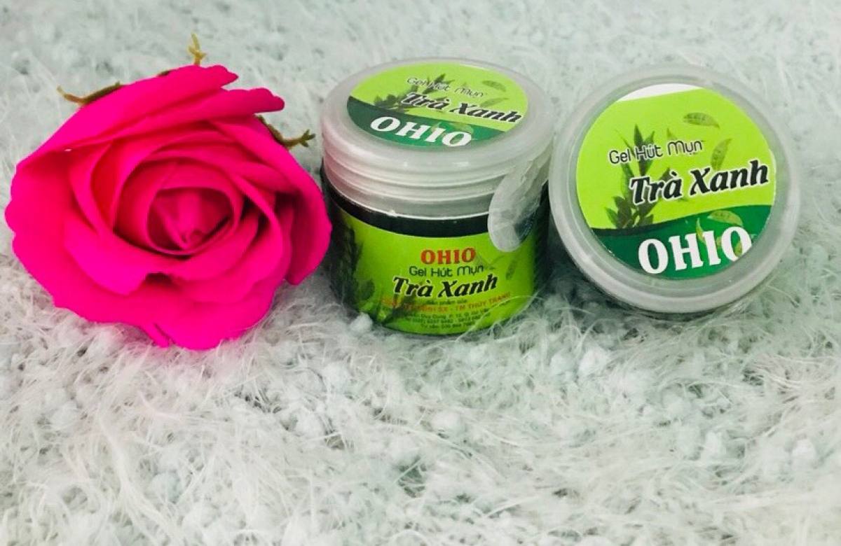 Combo 2 gel hút mụn trà xanh ohio - lột mụn cám - mụn đầu đen - mặt nạ lột mụn