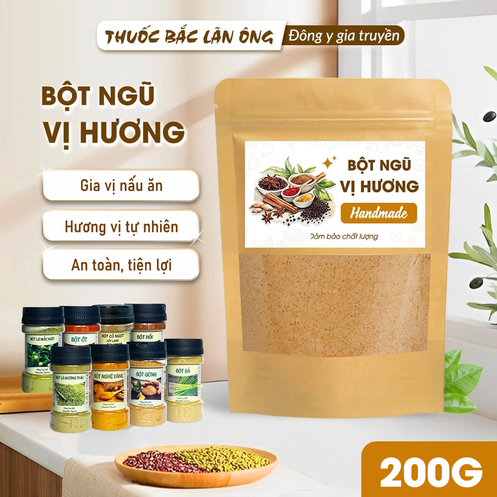 Bột Ngũ Vị Hương 200g (Công Thức Chuẩn)