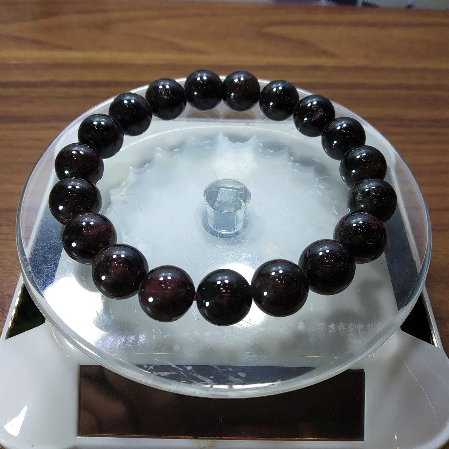 Vòng phong thủy, vòng đá garnet 10li
