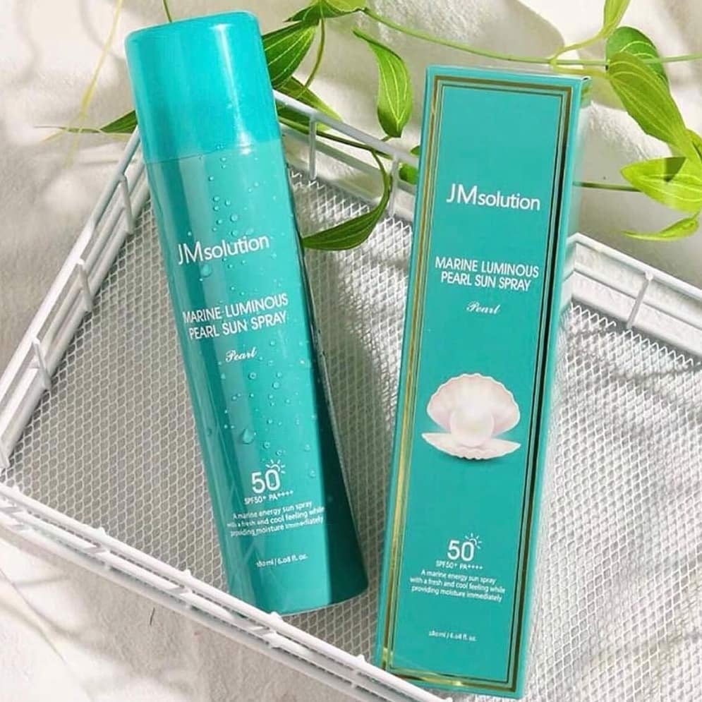 Xịt Chống Nắng JM Solution - Nâng Tone Da JM Solution Luminous Sun Spray 180ml