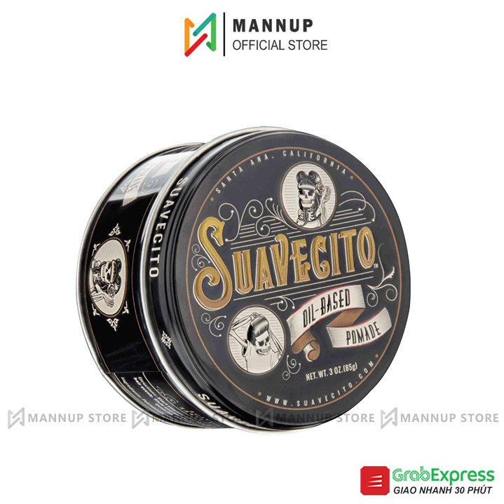 [HCM]Sáp Vuốt Tóc Suavecito Oil Based Pomade 85g