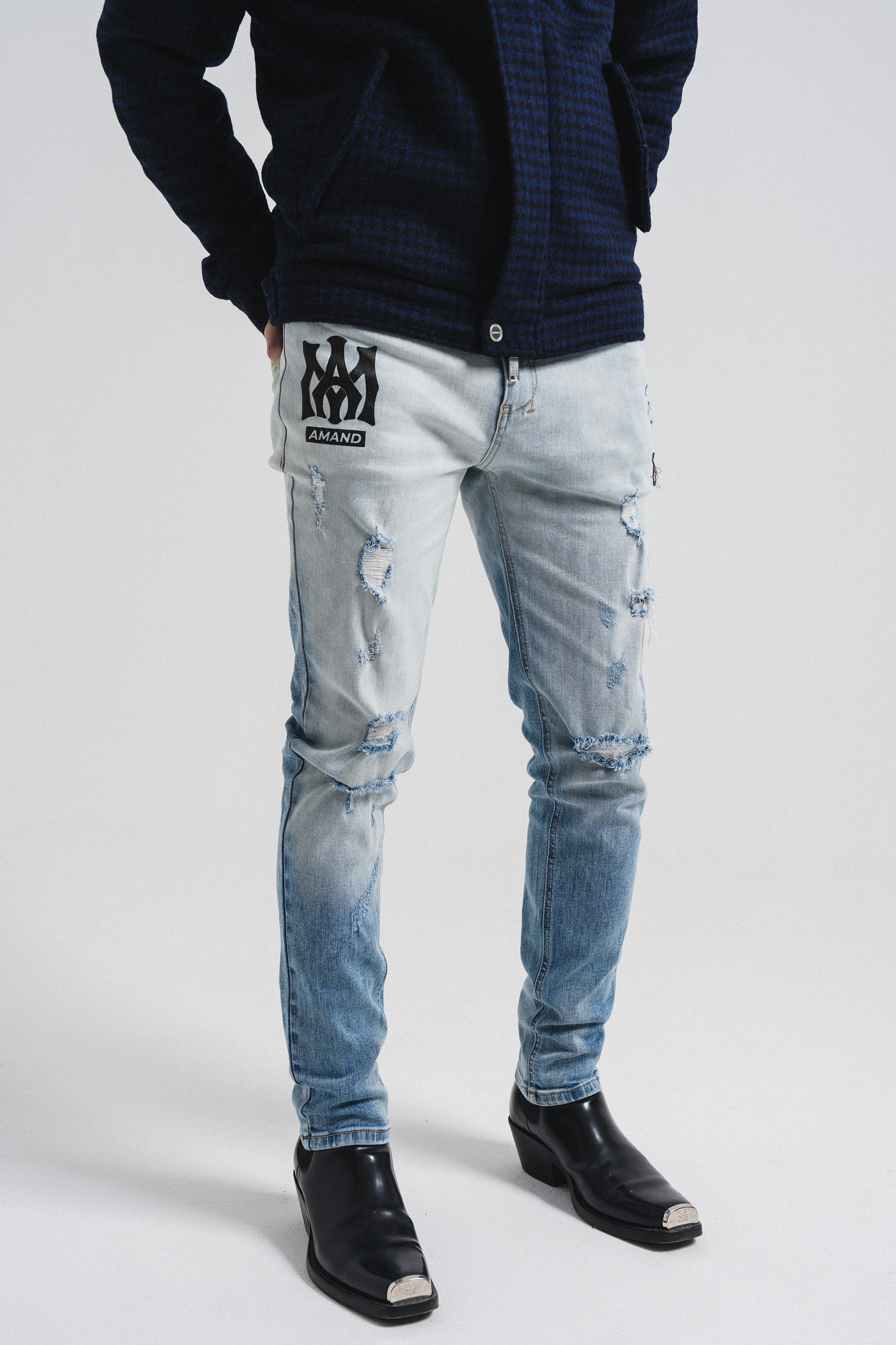 Quần Jeans Amand Grey Mist Jeans