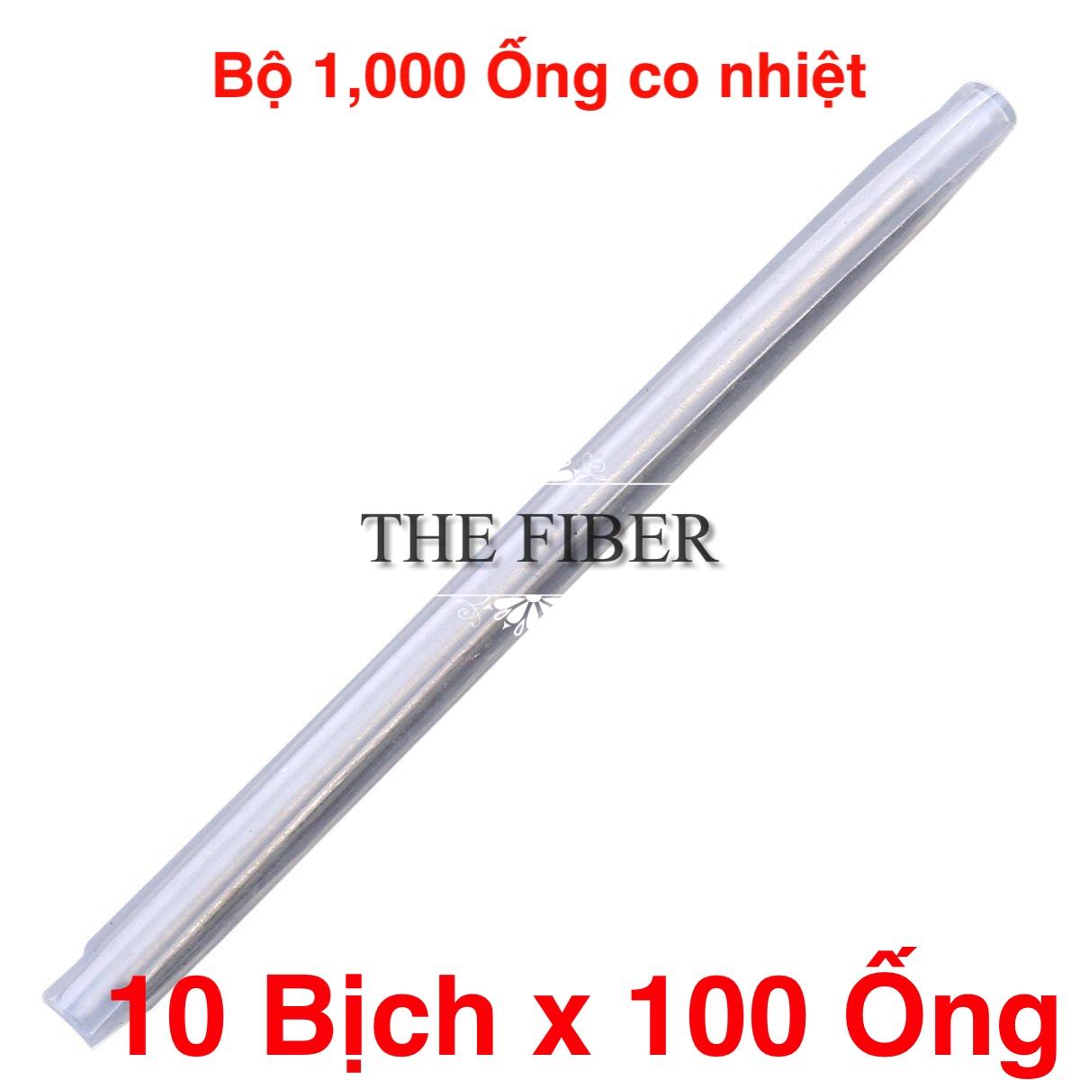 [HCM]Bộ 1000 Ống co nhiệt bảo vệ sợi quang 60mm (10x100 Cái/Túi)