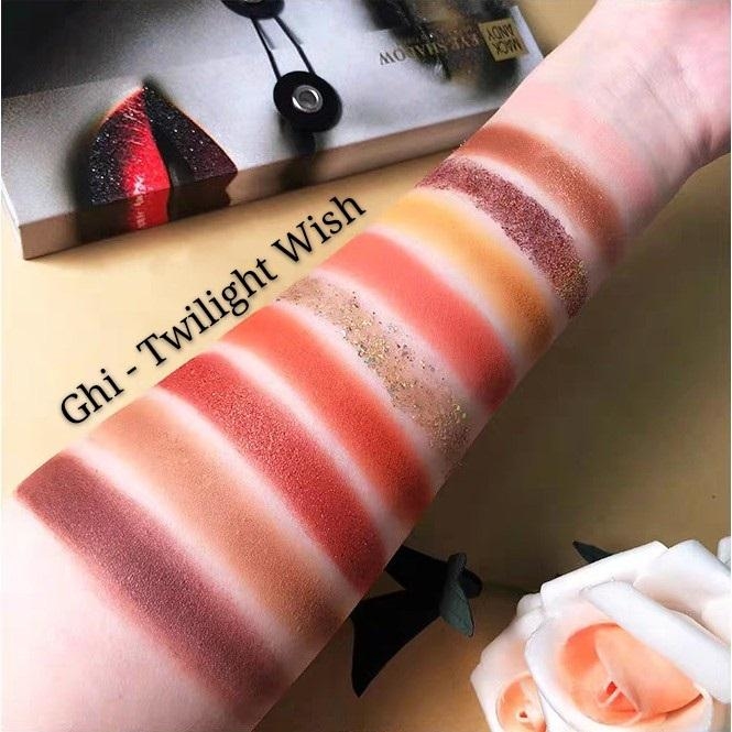 Bảng phấn mắt mack andy 10 màu metallic new trend eyeshadow siêu hot chuẩn nội địa | mack andy - bảng mắt metallic new trend eyeshadow
