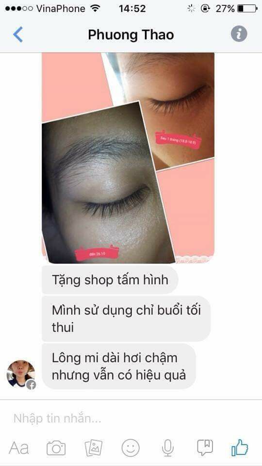 Serum dầu kích thích lông mi lông may dài và dày cong(mua 3 tặng 1 nữa là 4 cây)