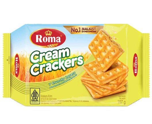 Bánh Quy Giòn lạt Roma Malkist Crackers