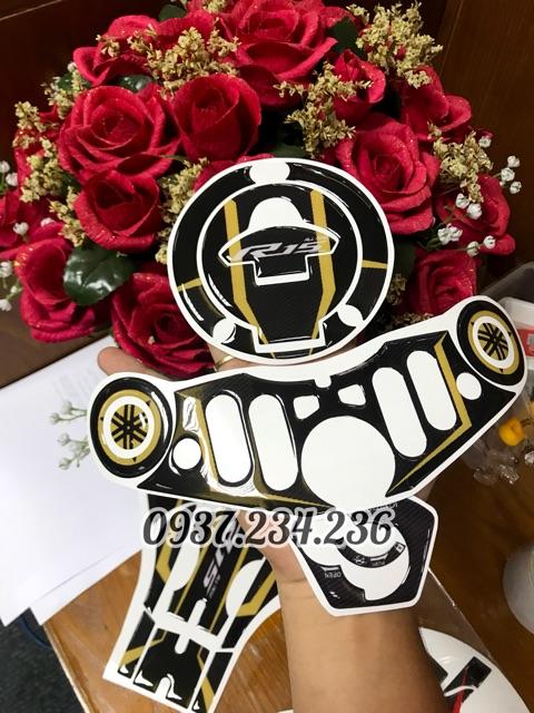 R15 v3 Combo dán 3 món  tem xương cá