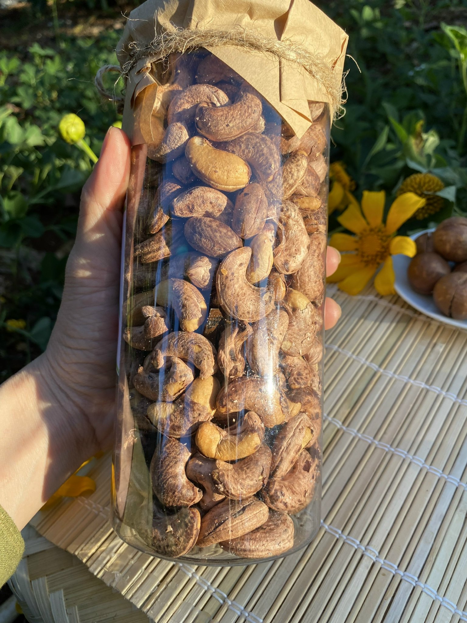Hạt điều rang củi, hạt điều sẻ Việt Nam