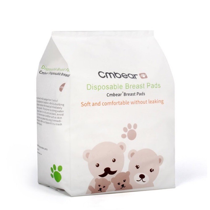 Miếng Lót Thấm Sữa CmBear 108 Miếng - Bunnybabystore