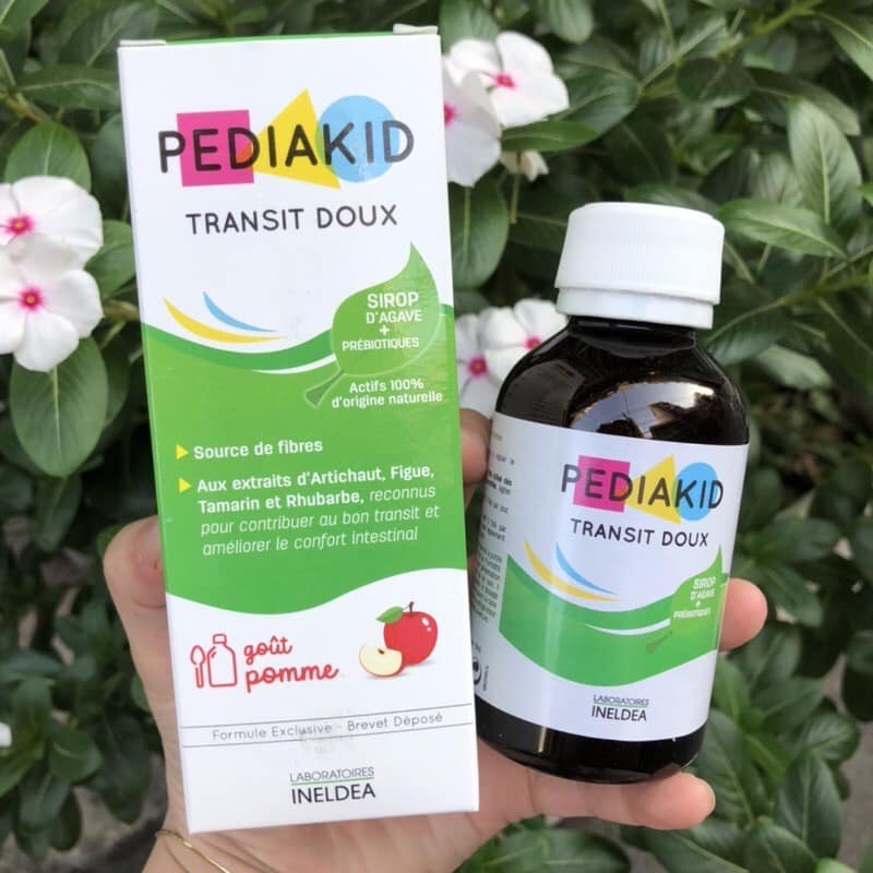 [HCM]Pediakid xanh lá táo bón Pháp 125ml