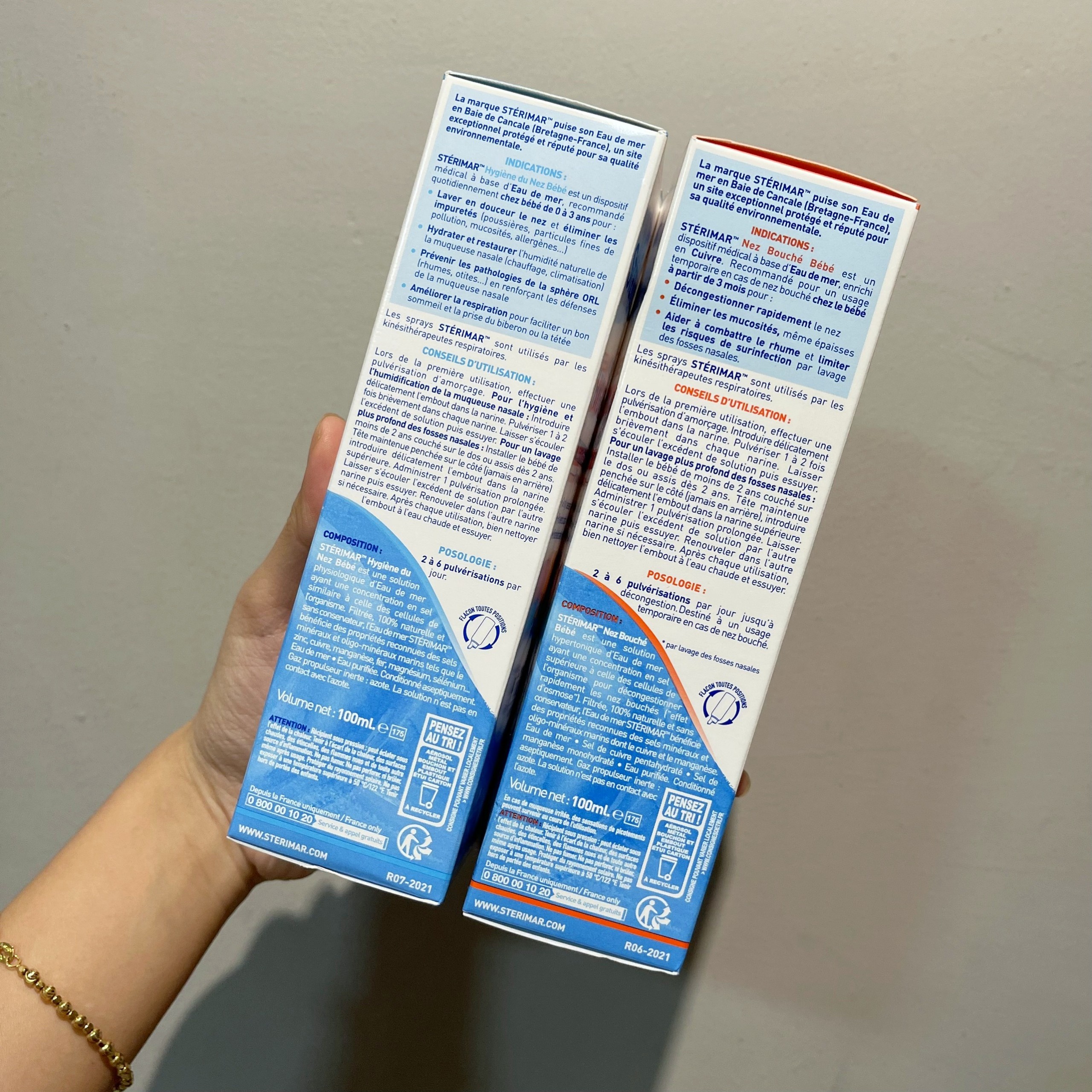 Xịt muối biển cá heo Sterimar Pháp cho bé cưng