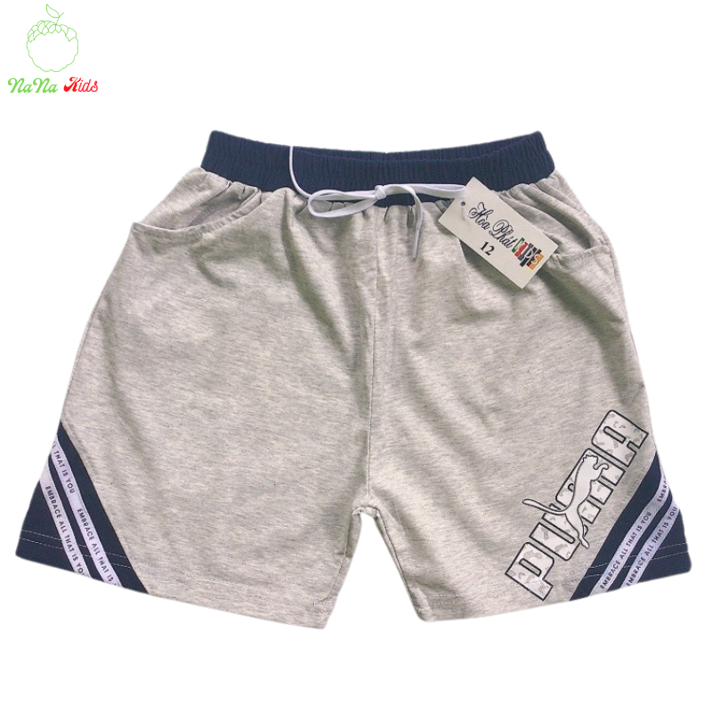 Quần thun đùi bé trai size đại