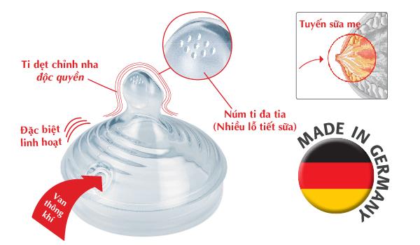 NÚM TI NUK NATURE SENSE SILICONE