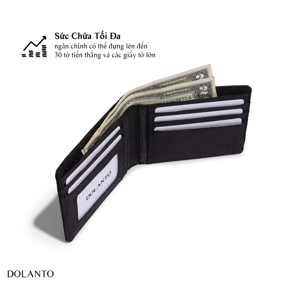 Ví DOLANTO BRAND® Classic Wallet - Ngang