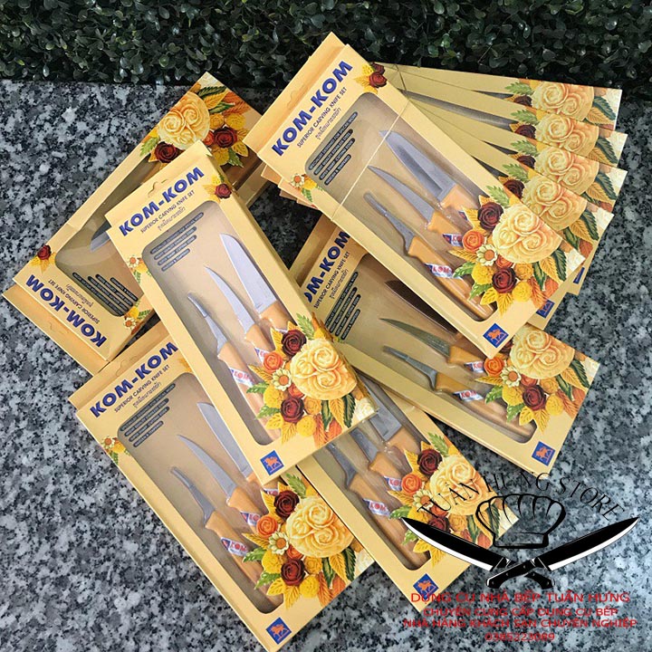 dao tỉa hoa komkom thái lan