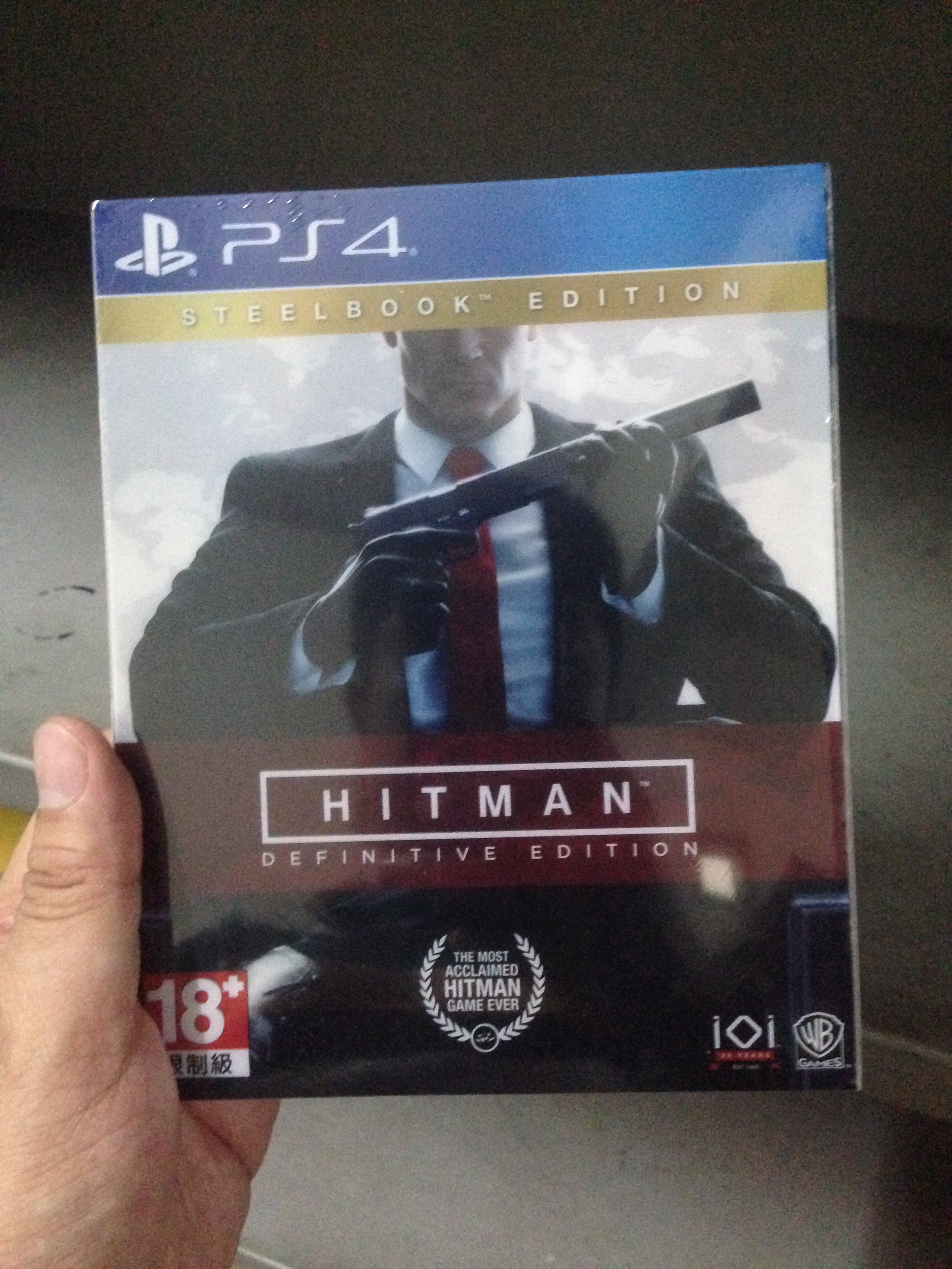Đĩa Game Hitman Definitive Edition Steelbook Ps4