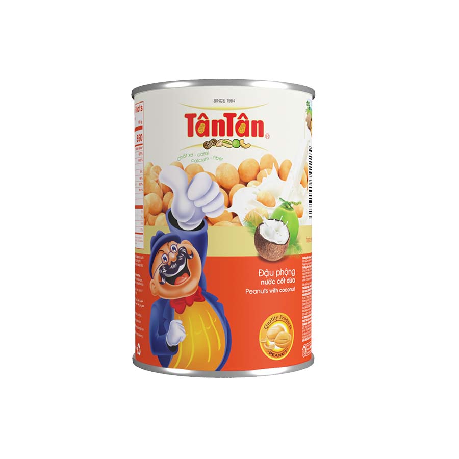 Đậu phộng Nước cốt dừa Tân Tân lon 135g