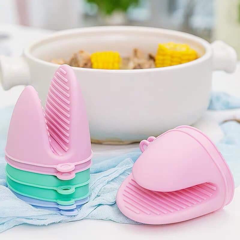 [HCM]Combo 2 miếng bắc nồi silicon chống bỏng
