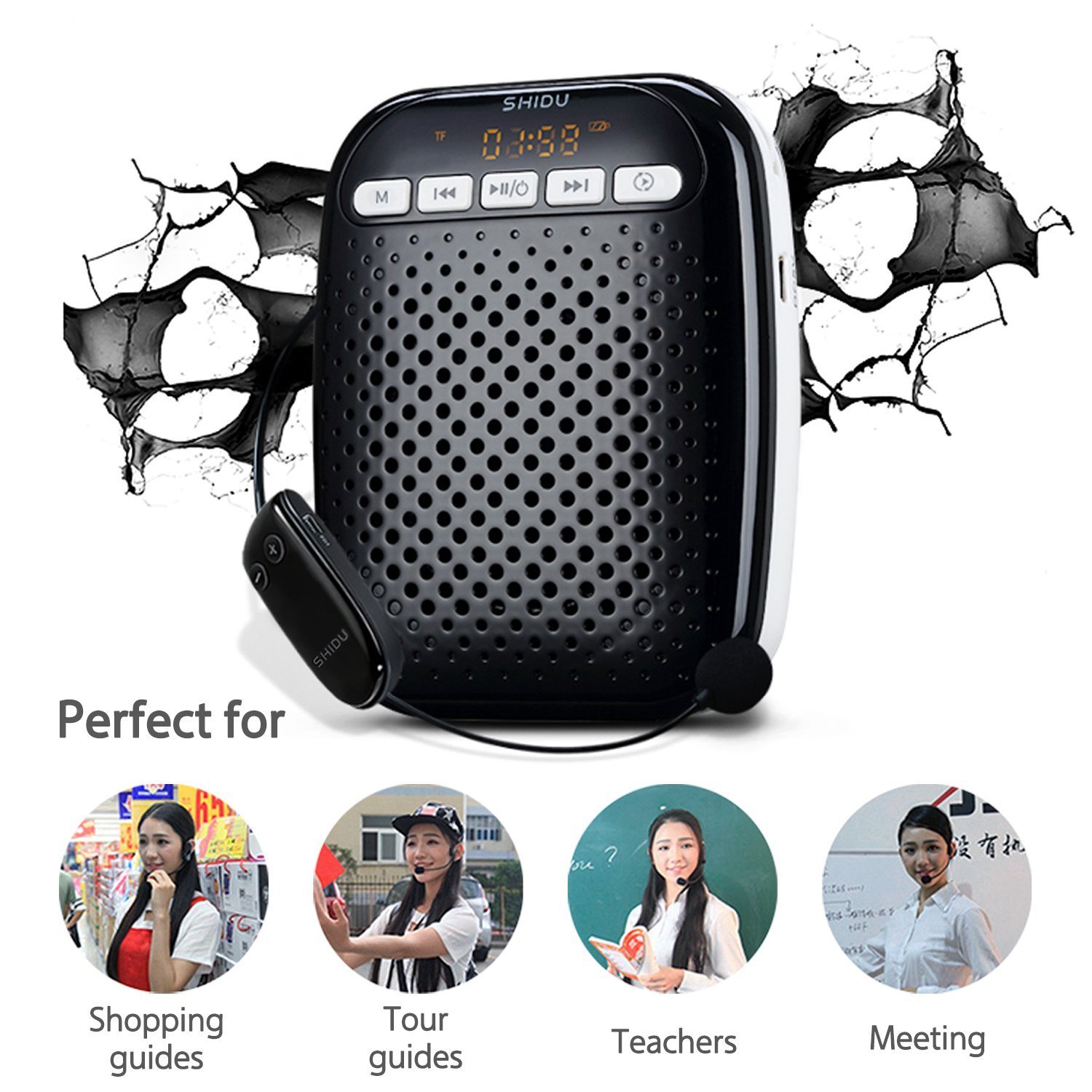 Máy trợ giảng không dây Shidu S718/SD718