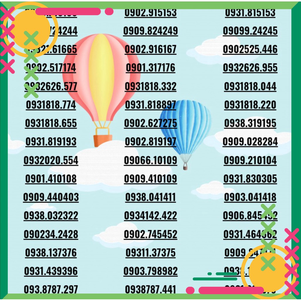 Sim đẹp Mobi