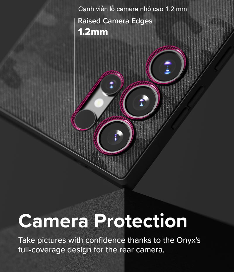 Ốp lưng Samsung Galaxy S24 Ultra RINGKE Onyx Design