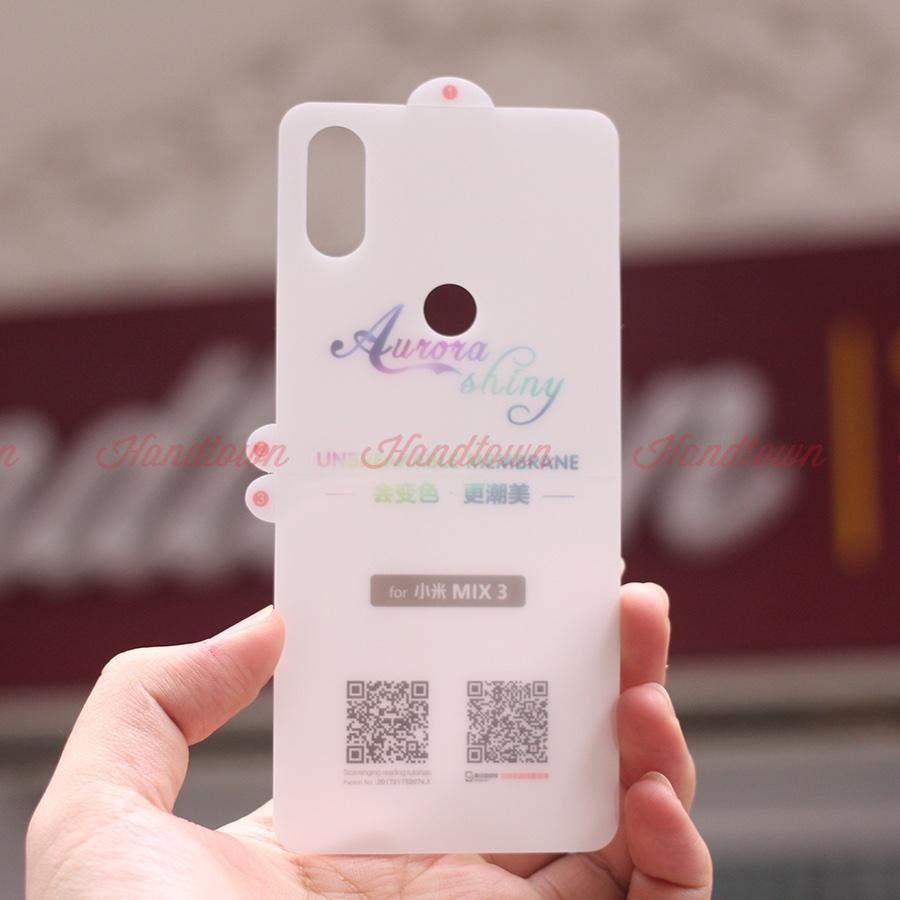 Miếng Dán Mặt Lưng PPF Dành Cho Xiaomi Mi Mix 3 Cầu Vồng