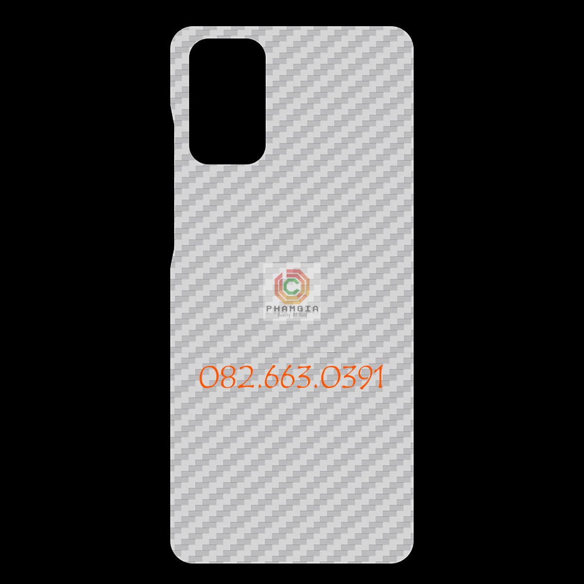 Miếng dán mặt lưng skin carbon Samsung Galaxy S20 Plus