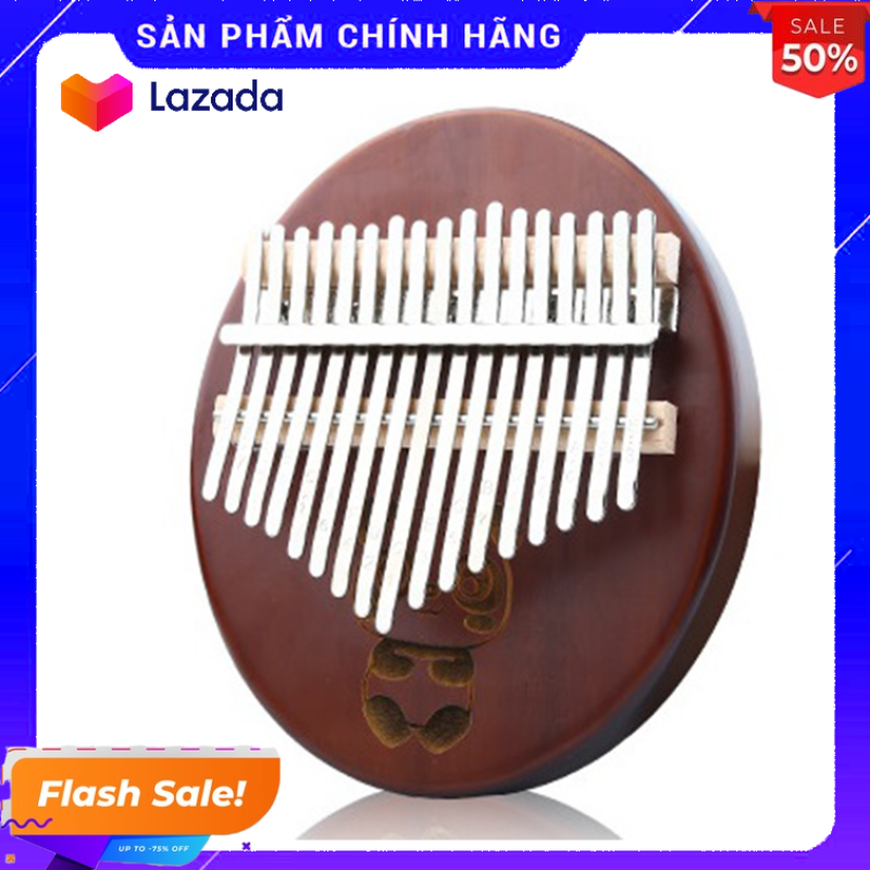 Đàn kalimba 17 phím tặng stick màu và búa chỉnh âm GECKO303