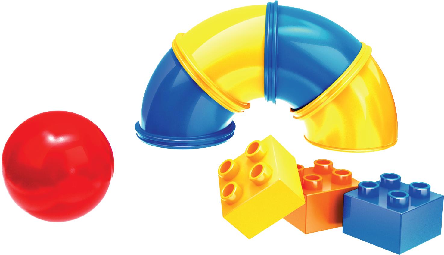 Đồ chơi lắp ráp Junior Block Elephant  TubeGame