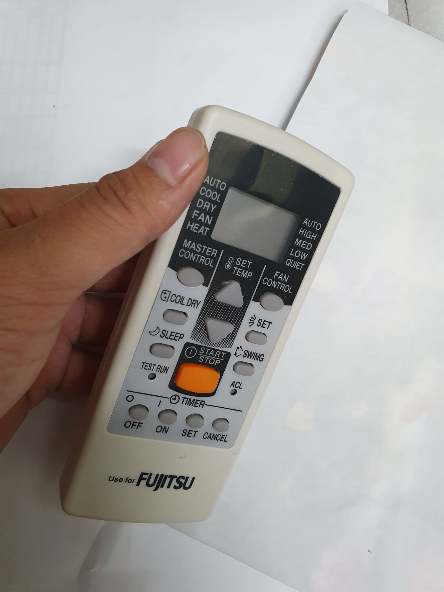 điều khiển điều hòa FUJITSU 2 chiều