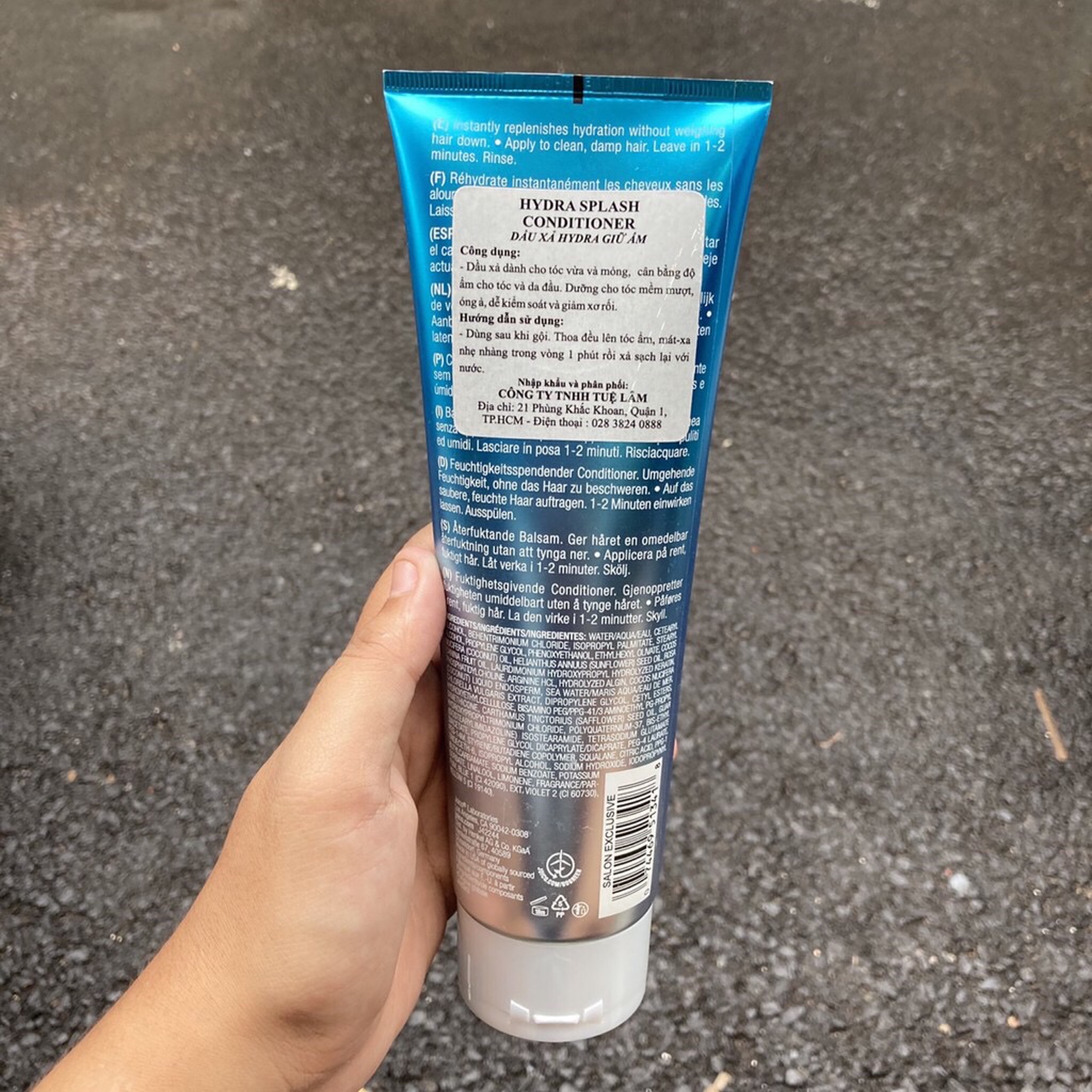 [HCM]Dầu xả chăm sóc tóc Joico HydraSplash Hydrating 250ml