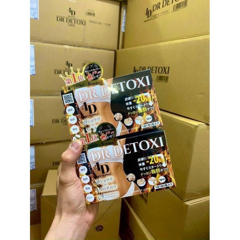 GIẢM CÂN THẢI ĐỘC NHẬT BẢN 4D DR DETOXI